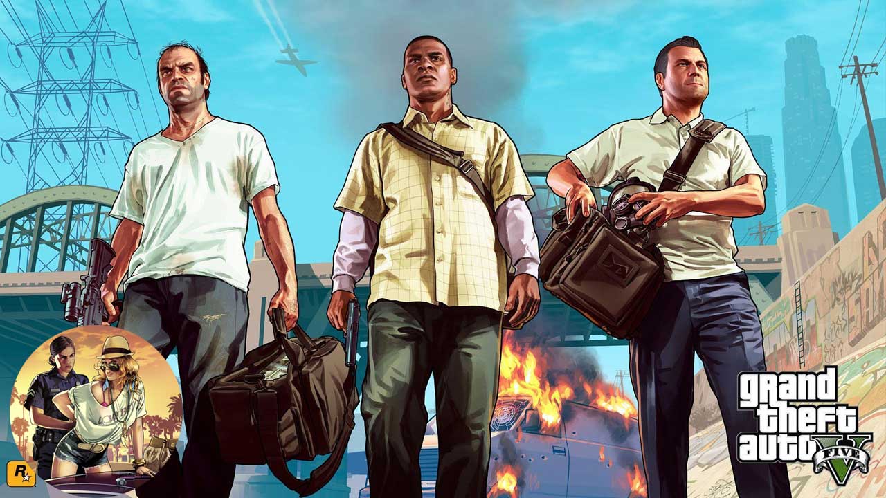 Game GTA 5, GTA V - Grand Theft Auto V Full PC